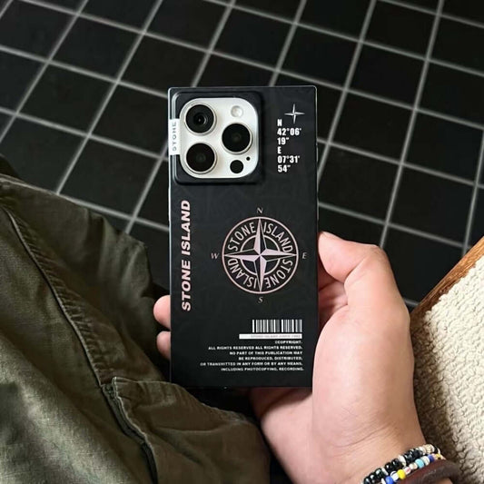 Cover iPhone Stone Island - Protezione Premium Design Iconico - ADW ITALIA