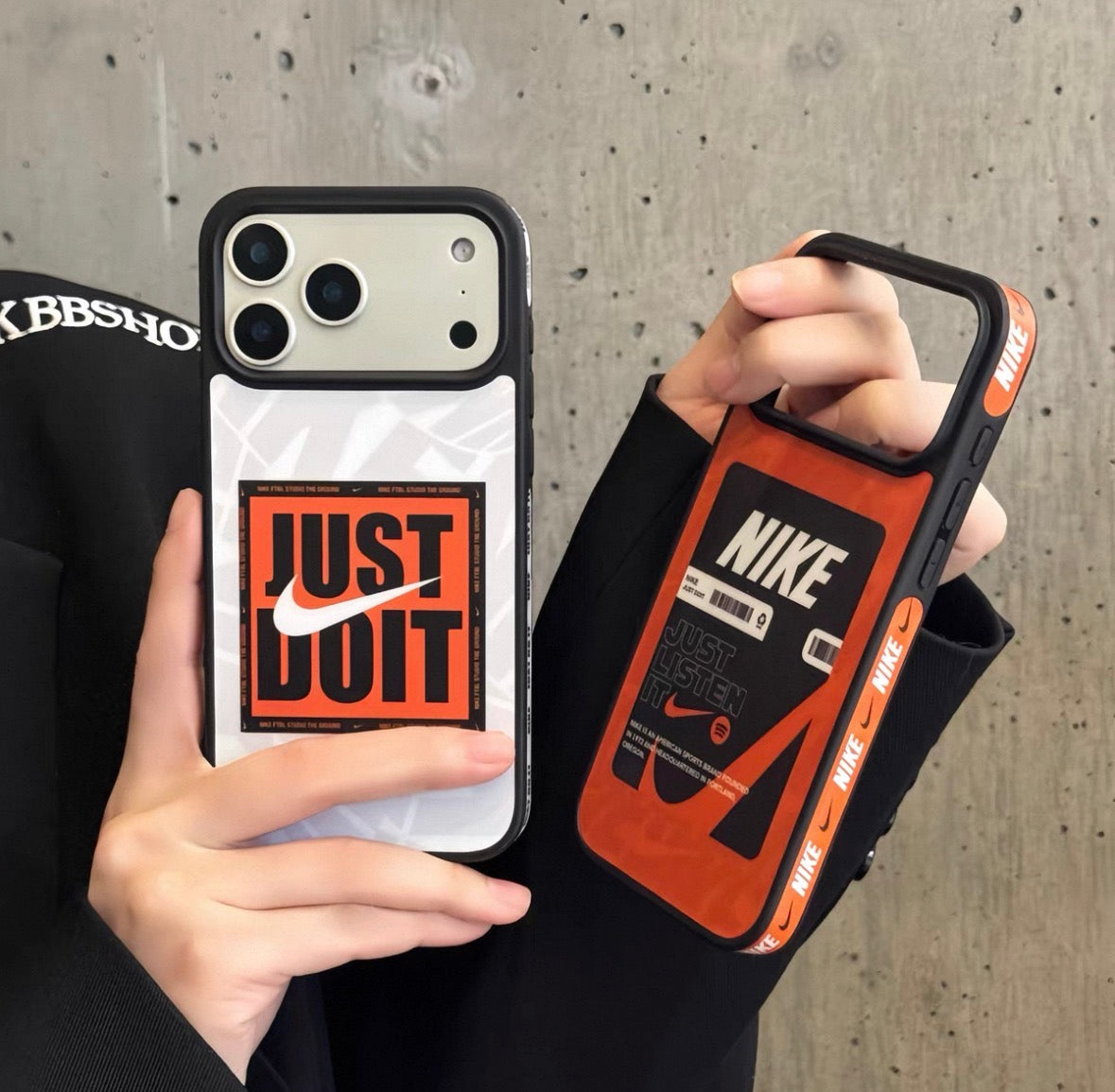 Cover iPhone Nike Streetwear – Protezione Premium | iPhone 13, 14, 15, 16, 17
