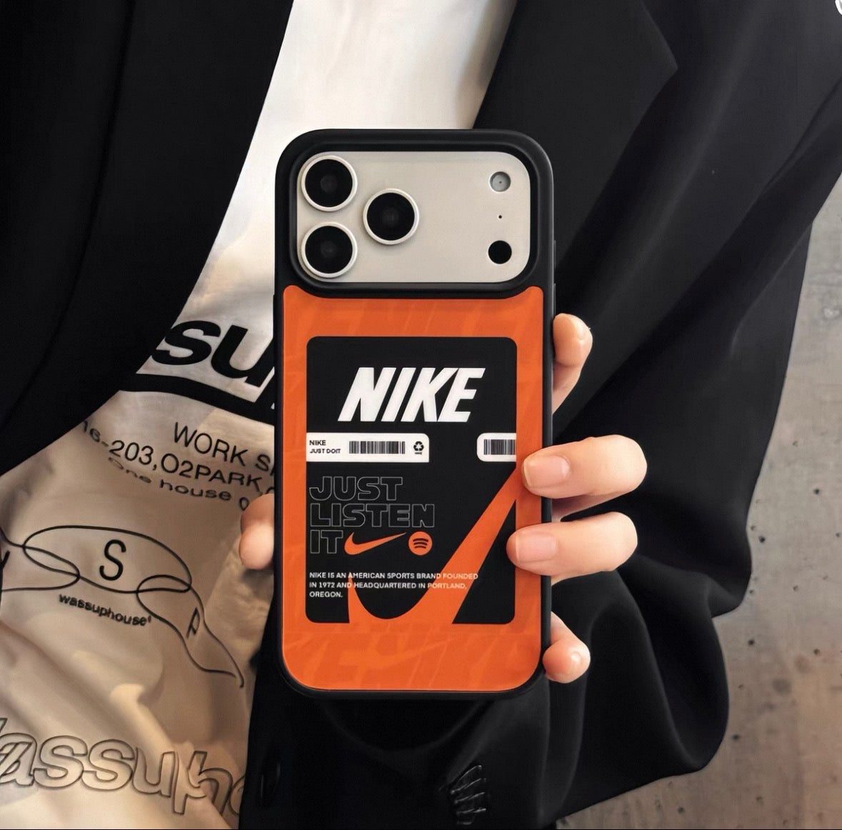 Cover iPhone Nike Streetwear – Protezione Premium | iPhone 13, 14, 15, 16, 17