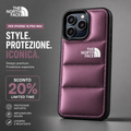 Cover The North Face iPhone 16 Pro Max – Design Premium Imbottito