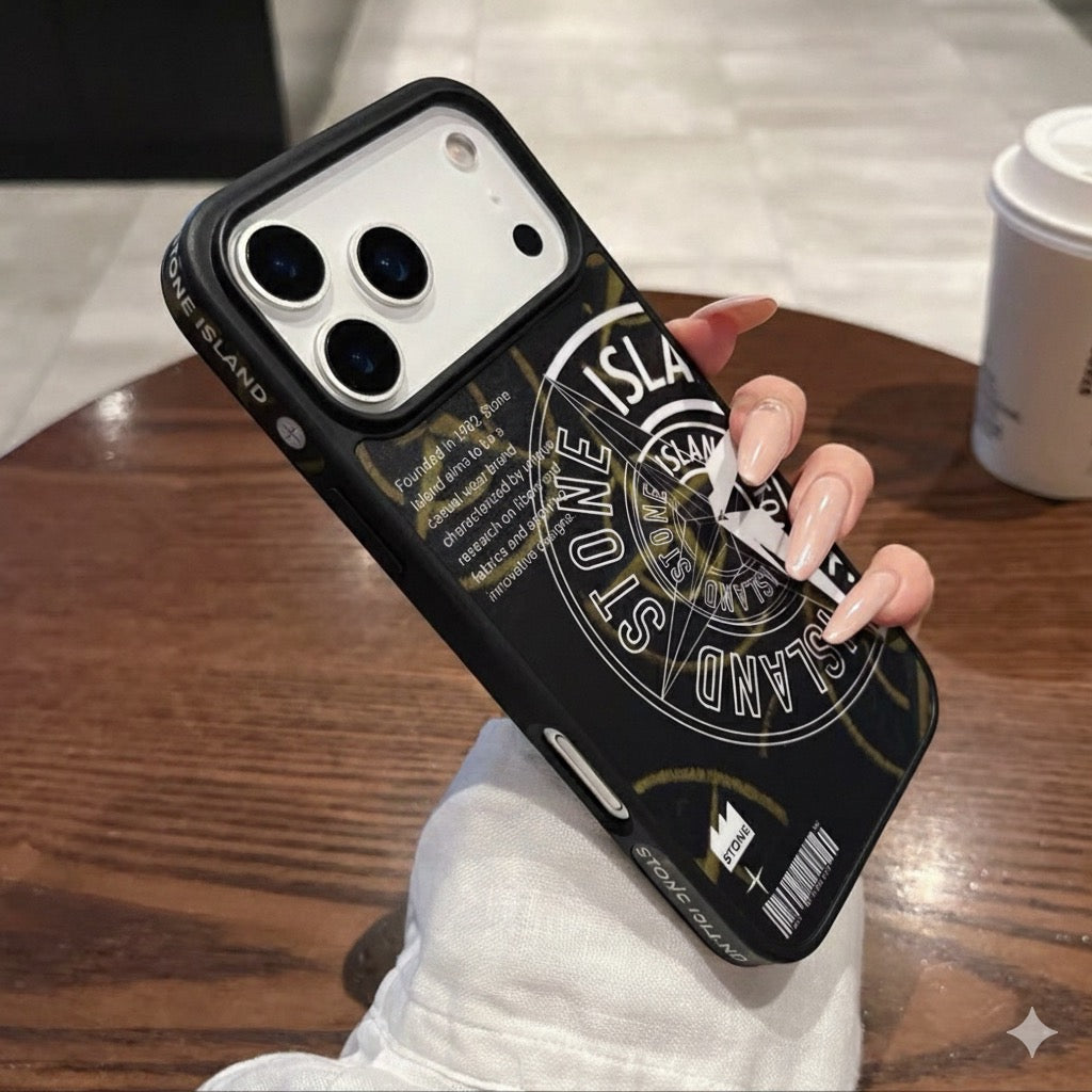 Cover Sportiva Stone Island per iPhone - Protezione Premium - ADW ITALIA