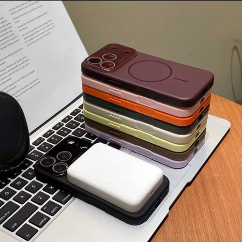 Cover iPhone MagSafe Marrone - Case AITO Elegante - ITALIA SHOP