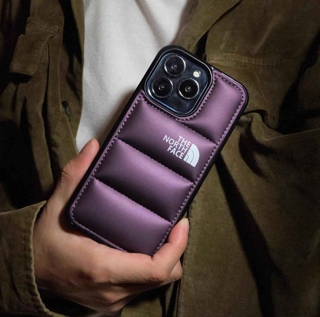 Cover The North Face iPhone 16 Pro Max – Design Premium Imbottito