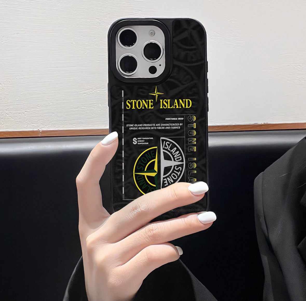 Cover iPhone Stone island – Design Urban - ADW SHOP