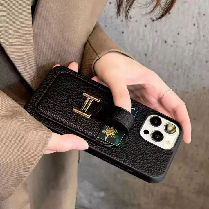 Cover iPhone Porta Carte Premium | Custodia Antiurto Portafoglio - ADW ITALIA