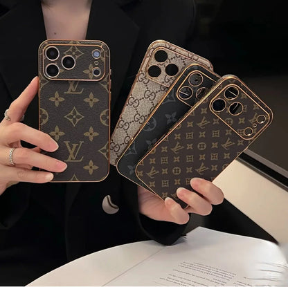 Cover iPhone Elegance Iconica – Stile Gucci & Louis Vuitton - ADW ITALIA