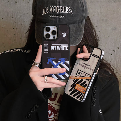 Off White Logo cover per  iPhone - ADW SHOP