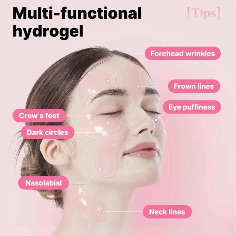 Patch Occhi in Idrogel al Collagene e Peptidi – Anti Borse, Occhiaie e Rughe