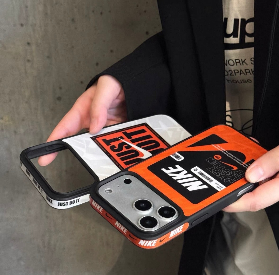 Cover iPhone Nike Streetwear – Protezione Premium | iPhone 13, 14, 15, 16, 17