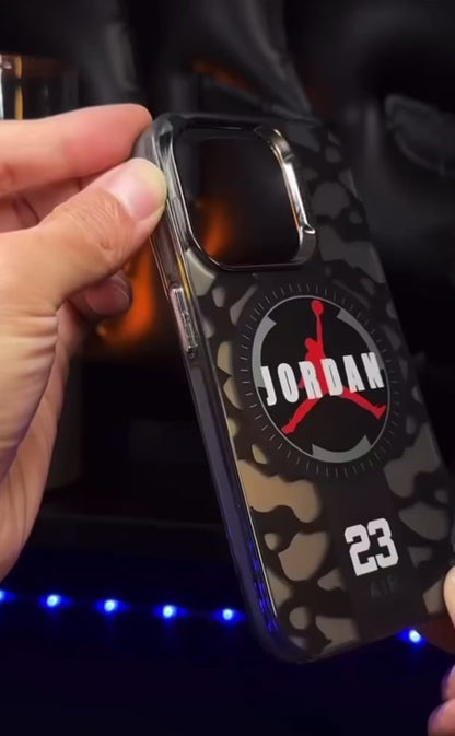 Cover iPhone Leopardate Stile Streetwear | Design Sportivo Just Do It e Jordan