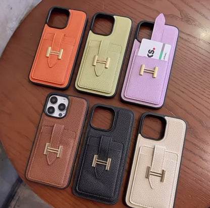 Cover iPhone Porta Carte Premium | Custodia Antiurto Portafoglio